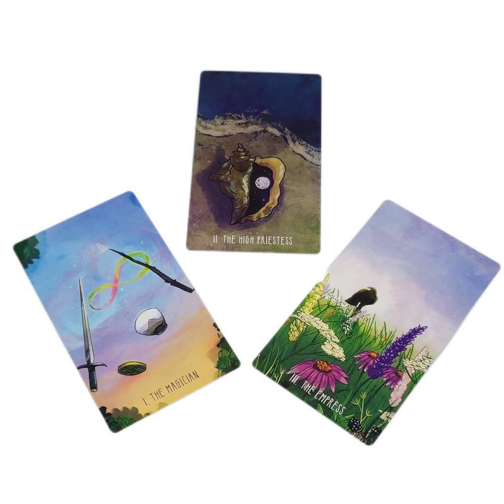 [Size Gốc] Bộ Bài The Spacious Tarot 78 Lá Bài Tặng Đá Thanh Tẩy S77