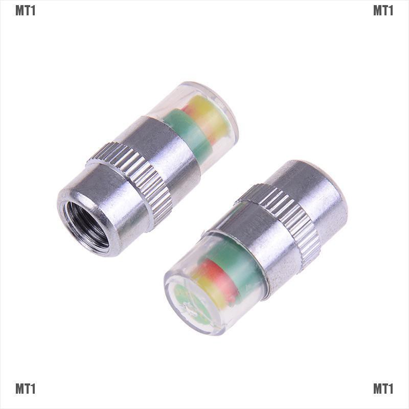 Bộ 4 nắp van bánh xe có chuông báo áp suất lốp xe