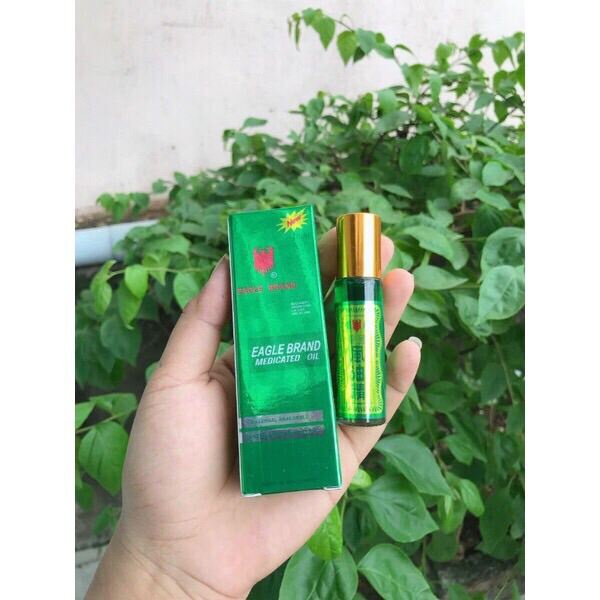 Chính hãng DẦU GIÓ XANH HIỆU CON Ó DẠNG LĂN 10ml