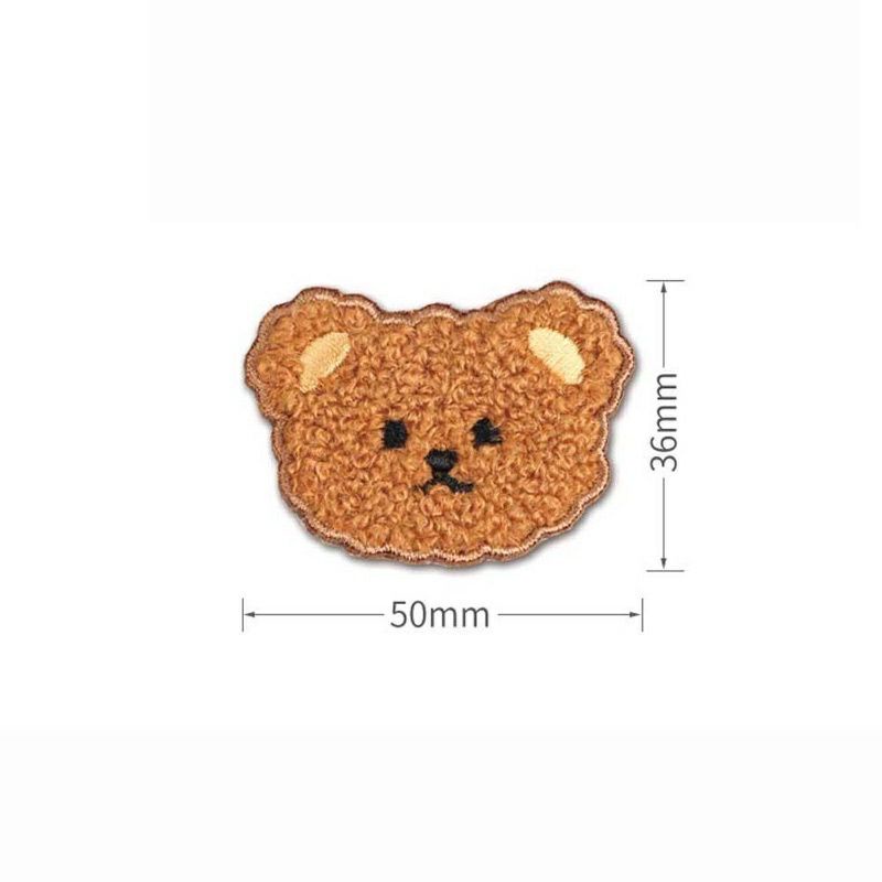 Miếng dán vào khăn gấu medal gấu miếng