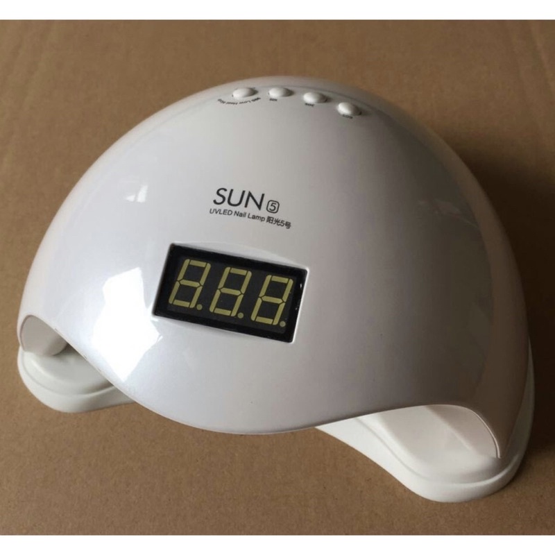 Máy hơ gel SUN5 48W chuyên dụng cho thợ nail và học viên gồm 24 bóng dùng hơ khô gel móng nail