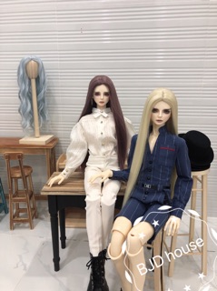 Tóc thẳng dài cho búp bê bjd 1/3  1/4 1/6
