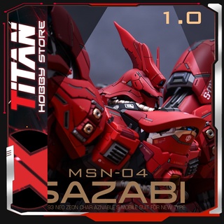 Mô hình GK Resin Gundam MG 1/100 Sazabi Ver 1.0 + Packback NEW YujiaoLand YJL ( Chưa Gồm Bộ Frame + Không Màu )