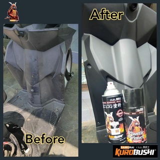  Combo 3 Chai Sơn Samurai cho nhựa nhám đen như zin không bong tróc độ bền cao  KPP - 109A - 128A  