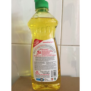 nước rửa chén 5x đậm đặc chai 400g