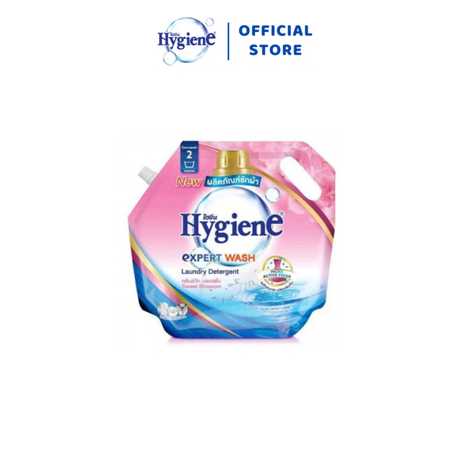 Nước Giặt Xả Quần Áo Hygiene Expert Wash Hồng 1800ml Thái Lan