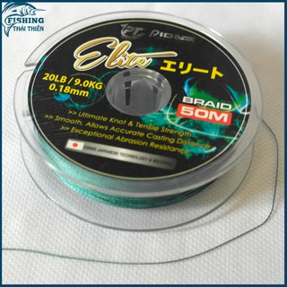 Dây câu cá siêu bền Nhật Elite Braid