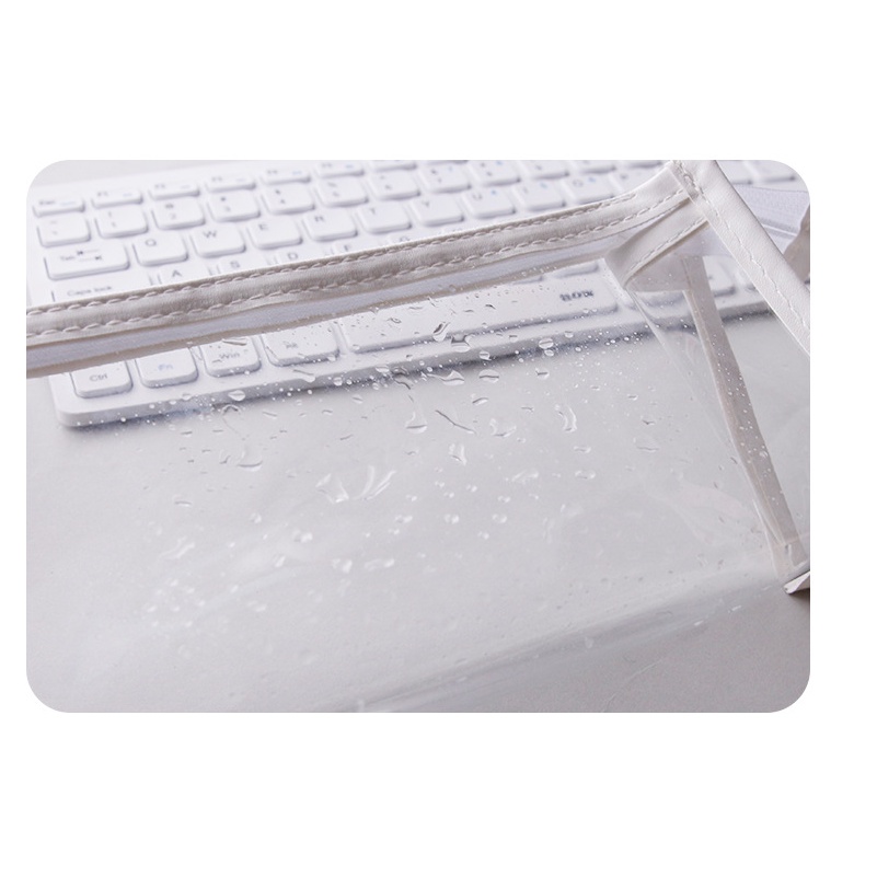 Túi đựng bút CHUWANGLIN trong suốt thiết kế đáng yêu tiện dụng