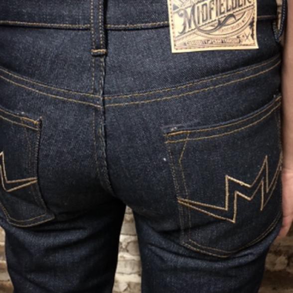 Móc Khóa Hình Vỏ Sò Raw Denim Bonus (Sako) U-1 V-C87 Selvedge 14oz