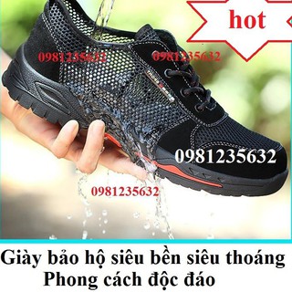 Giày bảo hộ lao động siêu thoáng khí