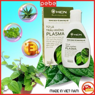 Dung dịch vệ sinh phụ nữ tinh chất lá trầu không PLASMA 150ml