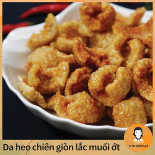 Da Heo Chiên Lắc Muối Ớt Túi 100g - Miếng da heo giòn rụm, miếng nào thắm đều nước mắm