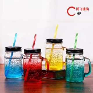 Cốc thuỷ tinh màu
