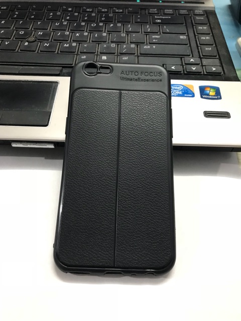 Ốp lưng auto focus Oppo A57 / F3 lite giả da cao cấp