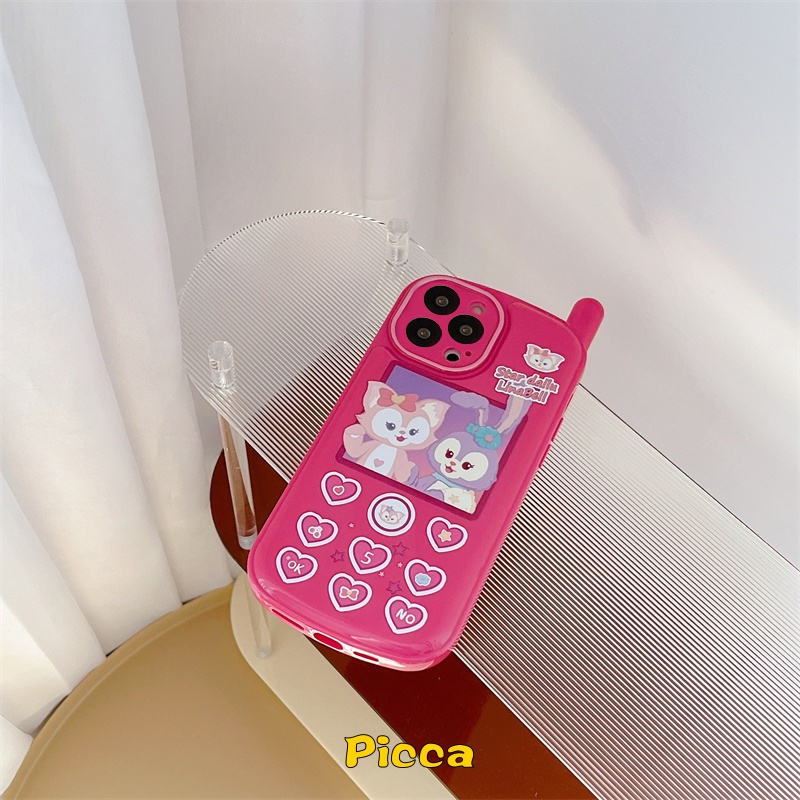 Ốp Điện Thoại Mềm Đệm Khí In Hình Hoạt Hình Disney Linabelo StellaLou Thời Trang Cho IPhone 11 XR 11 12 13 Pro MAX 7 8 Plus X XS MAX