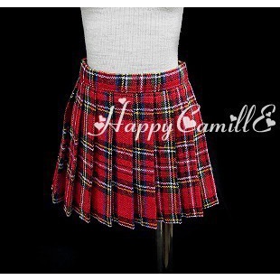 Đầm Búp Bê Ca Rô Ca Rô Màu Đỏ Đáng Yêu DC4029 SD 1 / 3 1 / 4 1 / 6 1 / 3,1 / 4,1 / 6