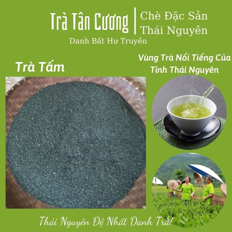 Trà Tấm Pha Trà Đá 🍃FREESHIP🍃 Chè Tân Cương Pha Trà Trà Thái Nguyên Tiêu Chuẩn VietGap