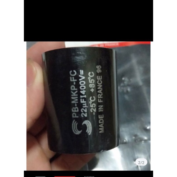 Tụ phân tần loa 22uf 400v