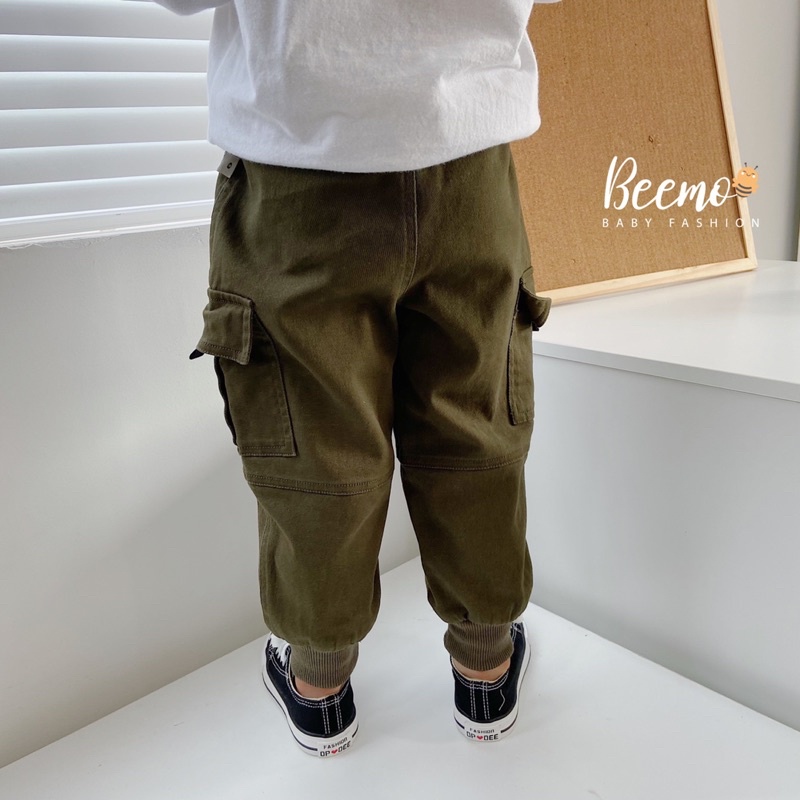 Quần kaki túi hộp classic cực cool ngầu cho bé
