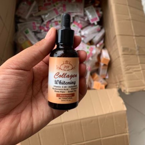 Combo serum và Bộ kem colagen Plus Vit e 701