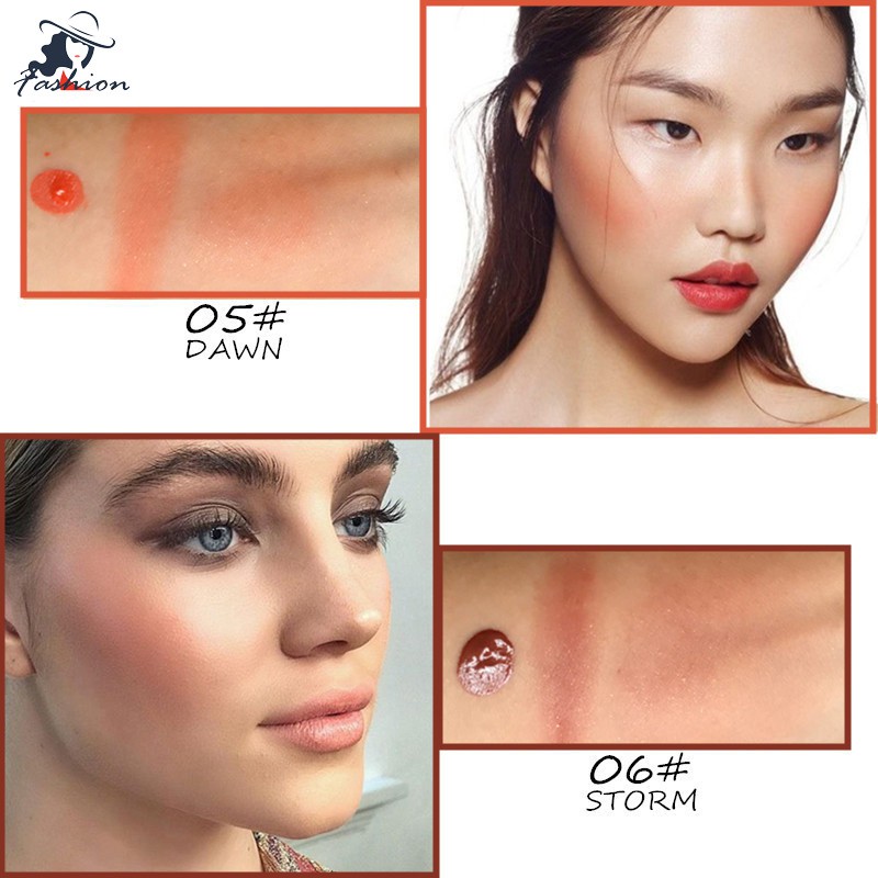 [Hàng mới về] Má hồng dạng lỏng trang điểm tự nhiên lâu trôi 6 màu tùy chọn | BigBuy360 - bigbuy360.vn