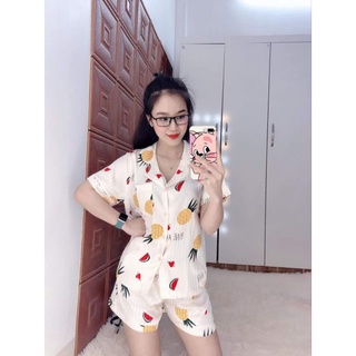 Bộ Pyjama Lụa Mango Siêu Nét