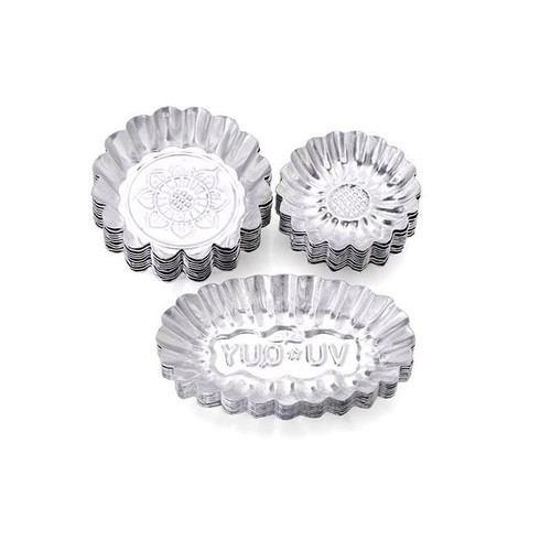 Bộ 120 Khuôn Làm Bánh Bò , Bánh Tart Trứng , Bánh Nướng Nhiều Kiểu - BX0735