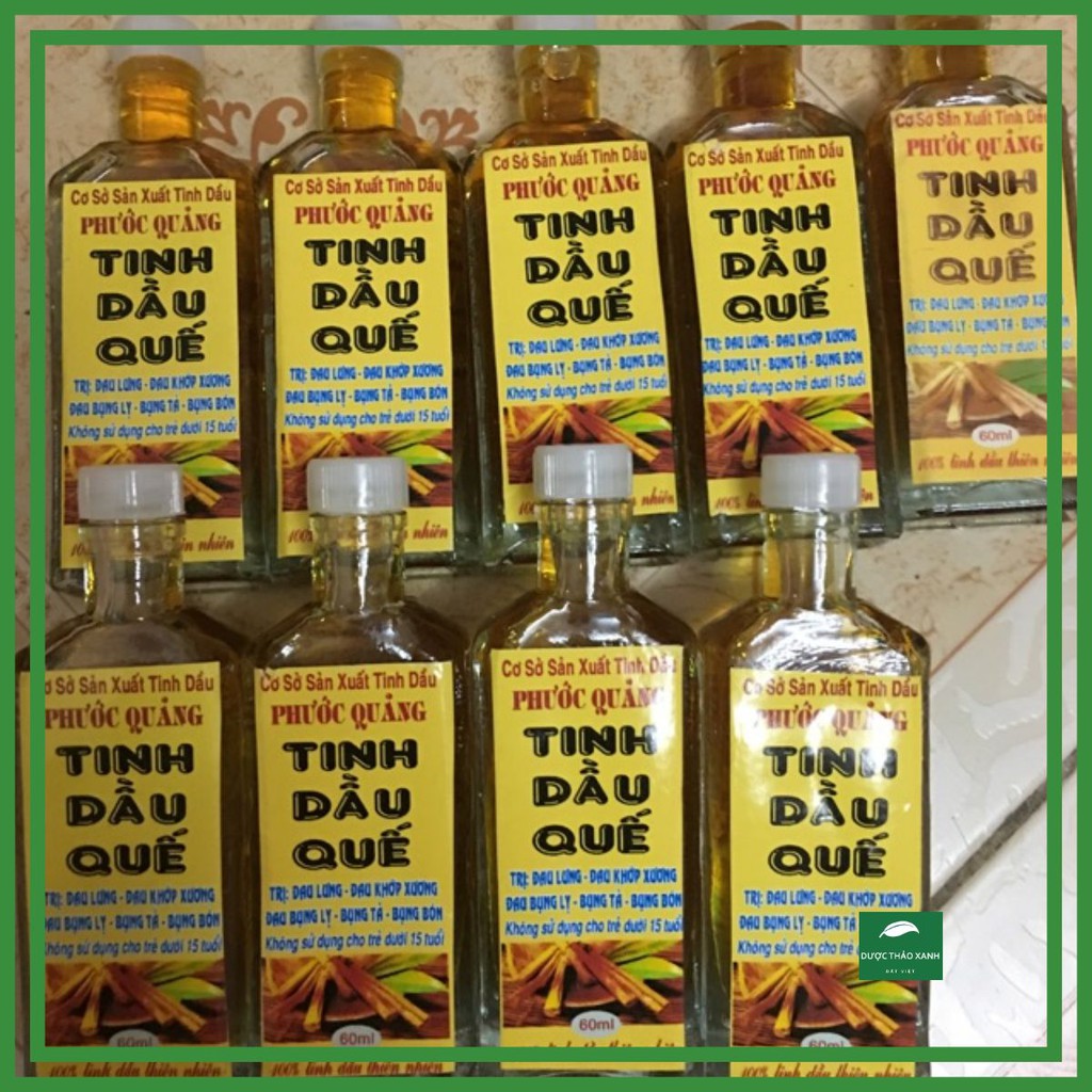 Sỉ tinh dầu Quế 60 ml/1 lọ