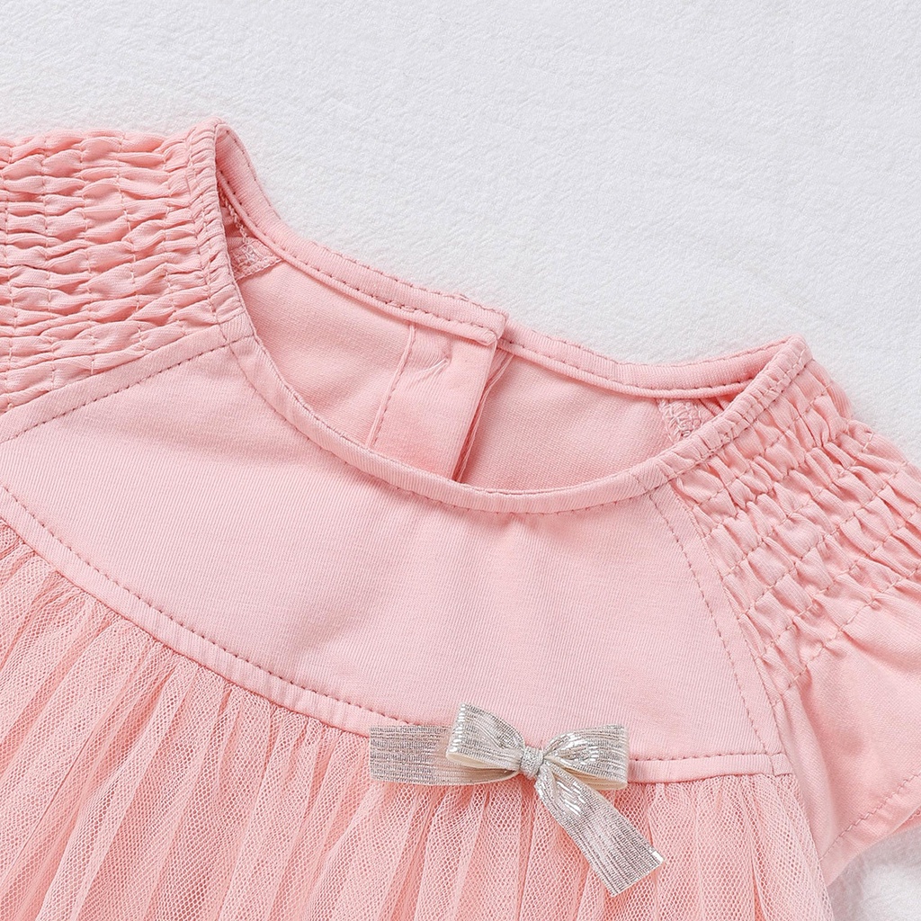 Đầm Xoè Tulle Phong Cách Công Chúa Cho Bé Gái (3-24 Tháng)