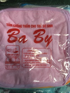 🧣 Khăn lót chống thấm màu cho trẻ sơ sinh