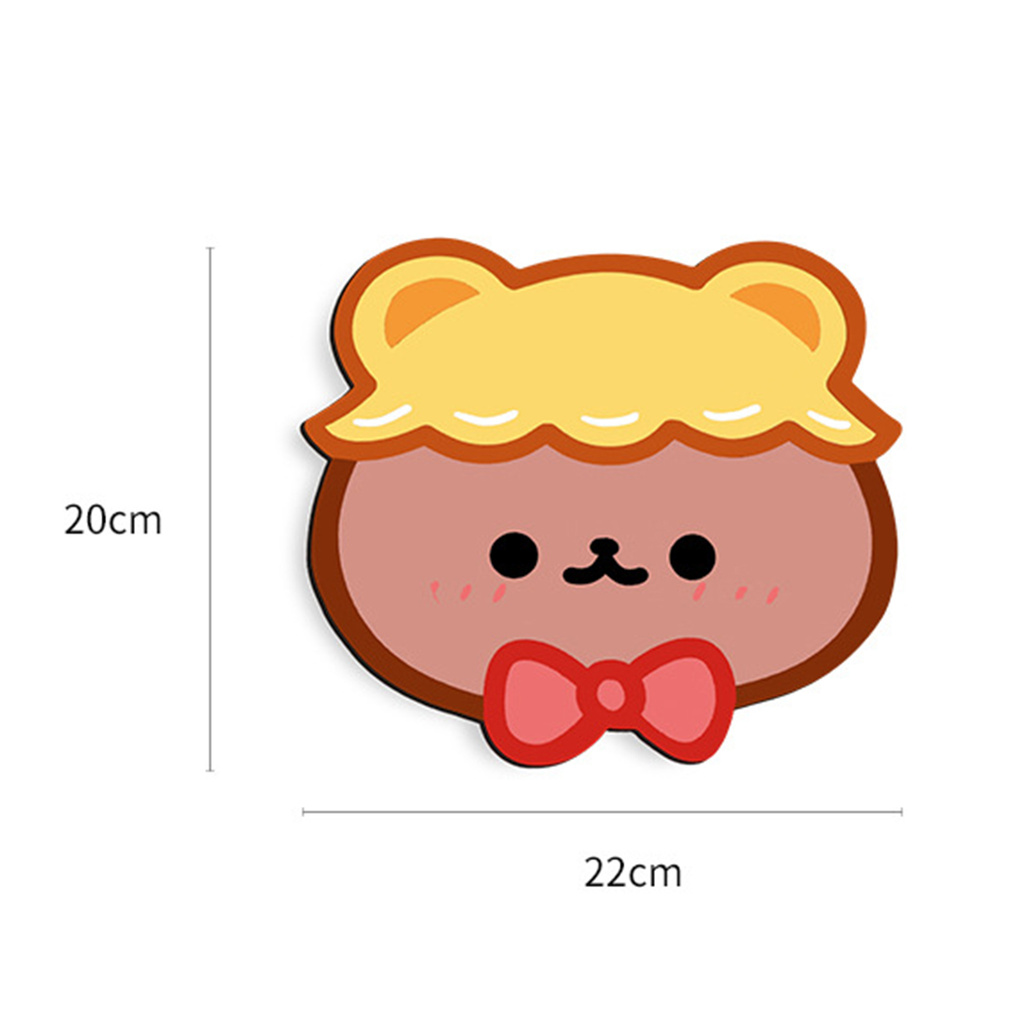 Tấm Lót Chuột Máy Tính Để Bàn Chống Trượt Hình Thỏ Đáng Yêu