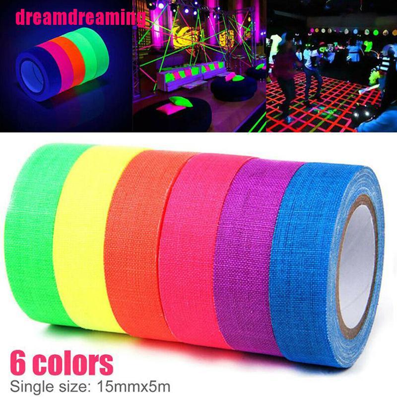 Set 6 Cuộn Băng Keo Dạ Quang Độc Đáo Tiện Dụng