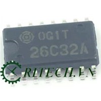 2c HD26C32AFPEL, 26C32A SOP-16 5.2MM IC