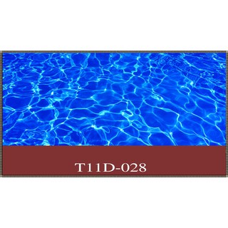 Tranh 3D Bể Cá Cảnh Mẫu Đáy Sóng Nước - Tranh Bể Cá Sẵn Keo Dán - Tặng Kèm Bộ Dụng Cụ Dán