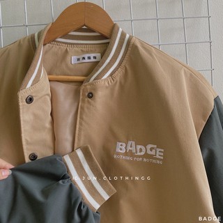 Bomber BADGE (ảnh cận chất ở cuối)