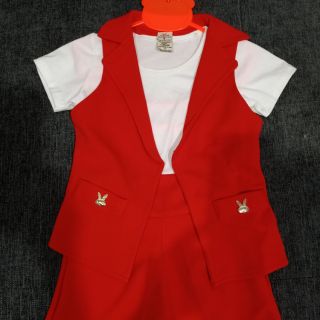 Set vest cho bé gái
