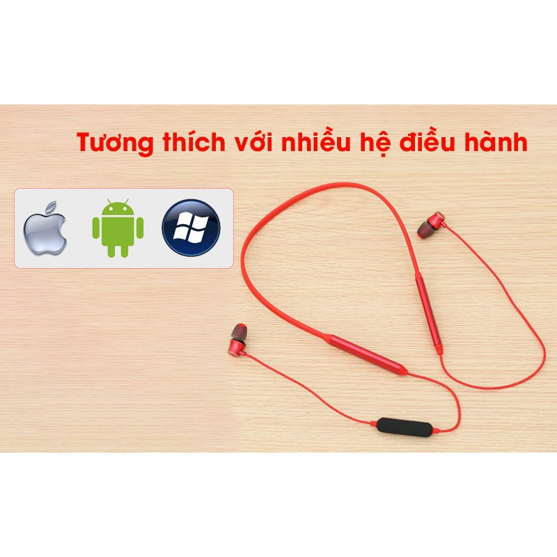 Tai nghe Bluetooth Mozard Q6 Đỏ