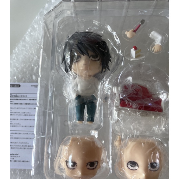 Nhân Vật Anime DEATH NOTE Nendoroid 1160 Độc Đáo# 1200# Mô Hình Nhân Vật Sát Thủ Yagami Light/L·Lawliet 2.0 Bằng PVC
