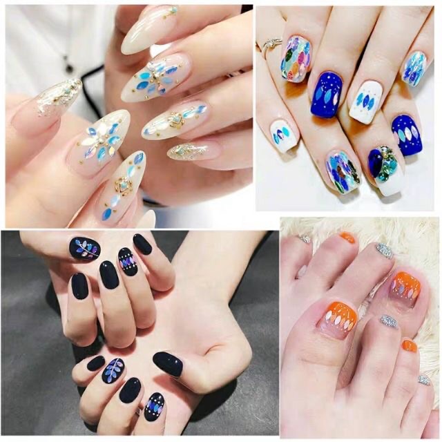 Hạt gạo trang trí nail