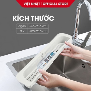 Kệ để đồ, Giá treo để đồ rửa bát gắn bồn (Việt Nhật hàng đẹp)