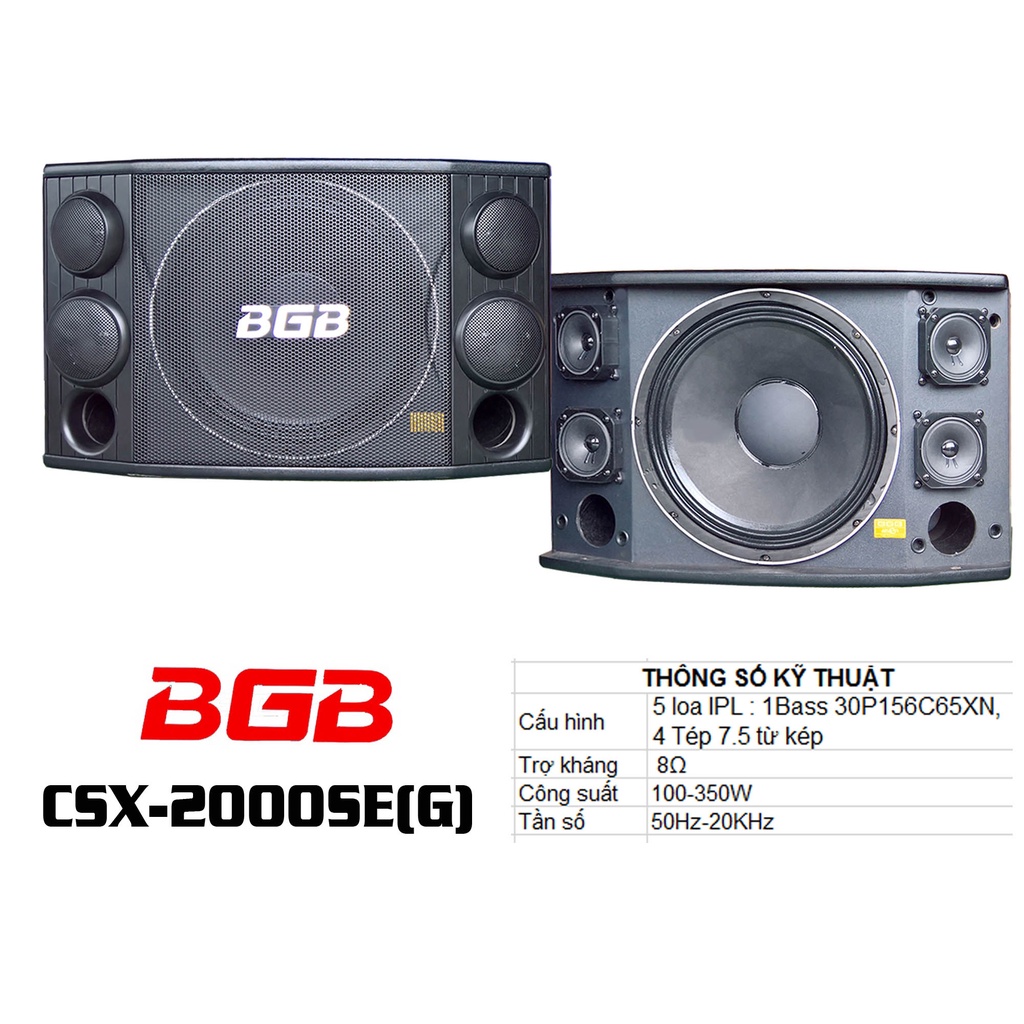 LOA karaoke BMB CSX-2000SE(G)