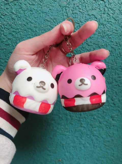 [ CÓ SẴN ] SQUISHY GẤU RILAKKUMA MẶC PHAO