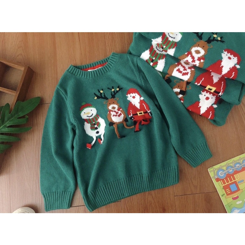 Áo len Noel HM 1 màu xanh