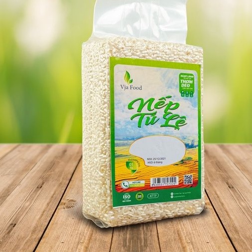 Nếp Tú Lệ - Hút chân không 1kg, Date mới nhất