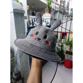 Nón Chống Dịch Thỏ Xám