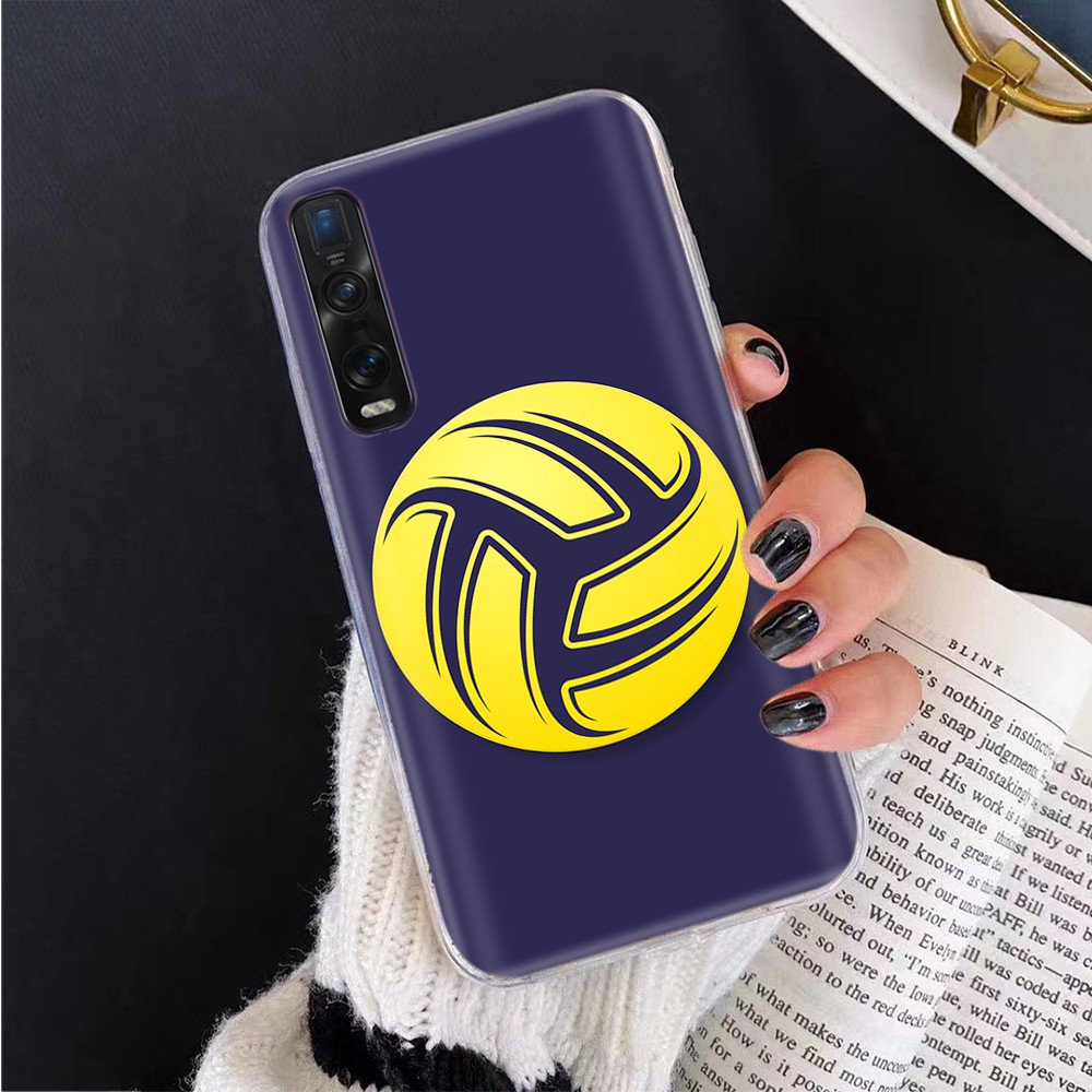 Ốp Điện Thoại Trong Suốt Hình Bóng Chuyền Cho Realme Narzo 8 C2 20 5 6I 3I 6S 5I 6 30A 5S 3 Pro