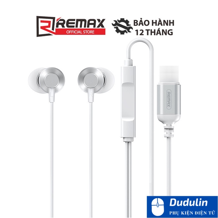 Tai nghe nhét tai Remax Metal RM-512i cổng sạc dành cho i-phone