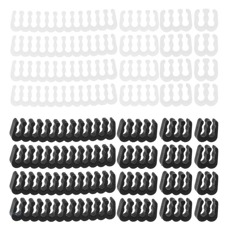 Bộ 16 Kẹp Nhựa Pp 4 / 6 / 8 / 24 Pin Chuyên Dụng Cho Dây Cáp Máy Tính Bảng Bonjour