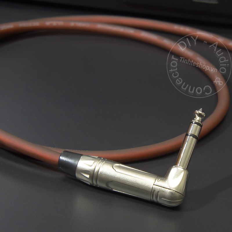 Cáp MIDI 5 chân ra 6.5mm TRS DIY 0.5M đến 5M - Dây DIN 5pin ra 6.35mm stereo chuyển âm từ Âm ly Châu Âu ra Loa