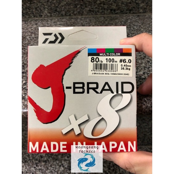 Dây PE DAIWA J BRAID X8